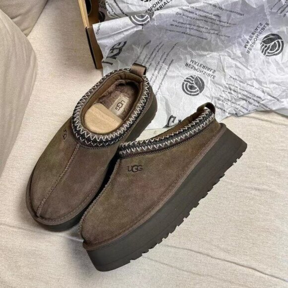 Brand New UGG Tasman Mules Suede Slippers - Picture 1 of 5